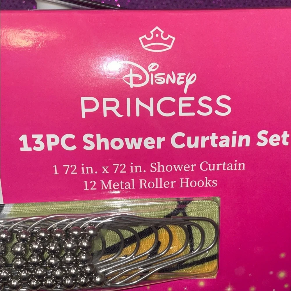 Disney Princess Shower Curtain Set